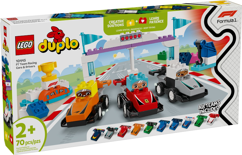 10445 F1 Team Racing Cars & Drivers
