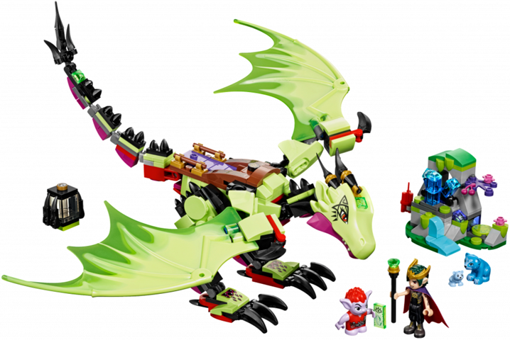41183 USED The Goblin King's Evil Dragon