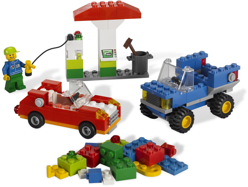 5898 USED LEGO Cars Building Set