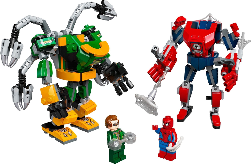 76198 USED Spider-Man & Doctor Octopus Mech Battle