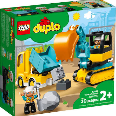 10931 Duplo Truck and Tractor Excavator