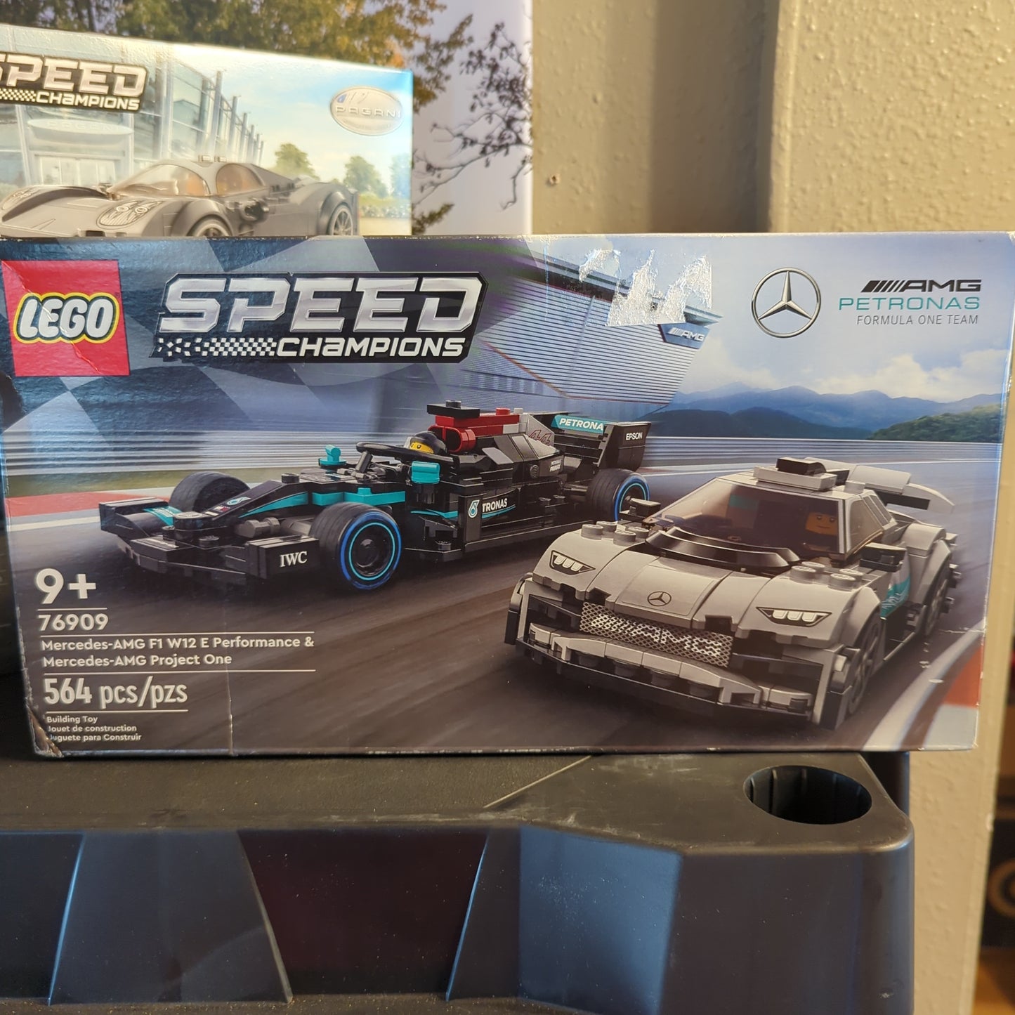76909 Mercedes AMG F1 W12 E Performance and Mercedes AMG Project One