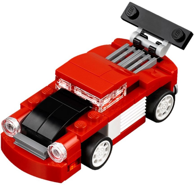 31055 USED Red racer