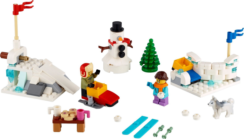 40424 USED Winter Snowball Fight