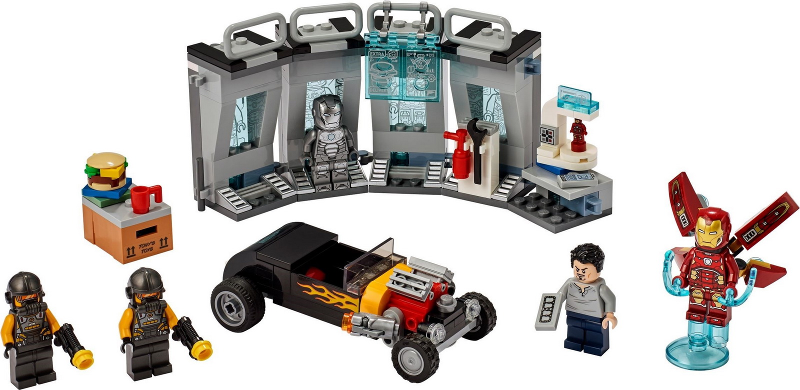 76167 USED Iron Man Armory