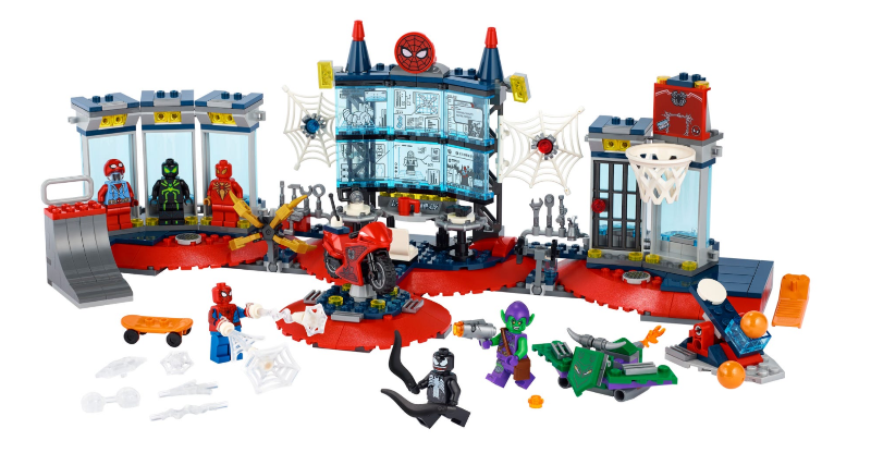 76175 USED Attack on the Spider Lair