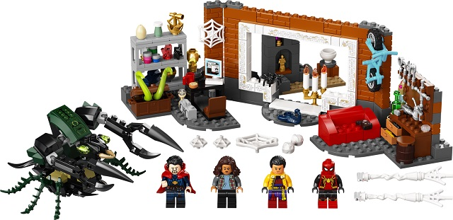 76185 USED Spider-Man at the Sanctum Workshop