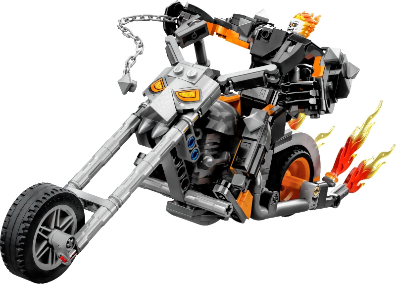 76245 USED Ghost Rider Mech & Bike