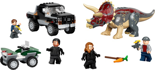 76950 USED Triceratops Pick-up Truck Ambush