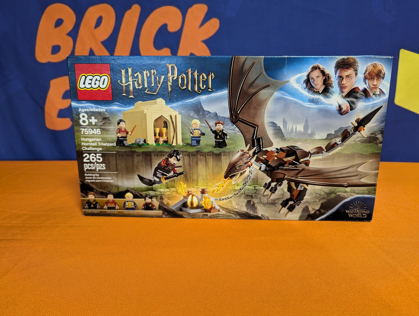 75946 Hungarian Horntail Tri-Wizard Challenge