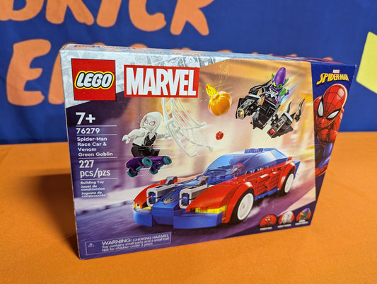 76279 Spider-Man Race Car and Venom Green Goblin