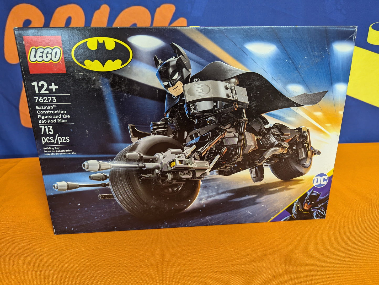 76273 Batman Construction Figure and the Bat Pod Bike