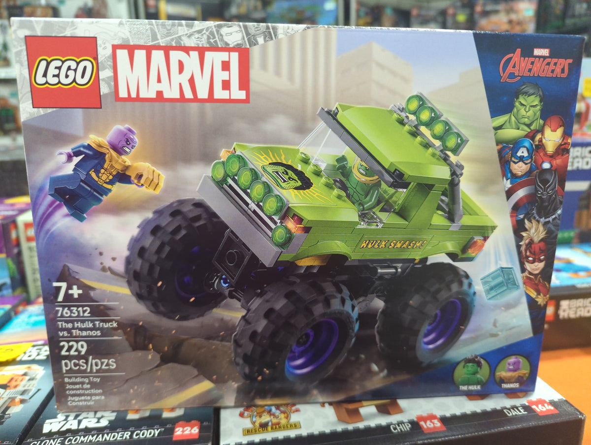 76312 The Hulk Truck vs Thanos