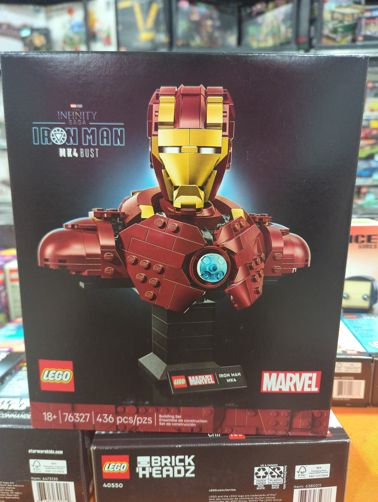76327 Iron Man MK4 Bust